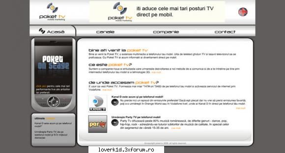 noutati - Poket Tv o extensie multimedia a telefonului tau - Online Games